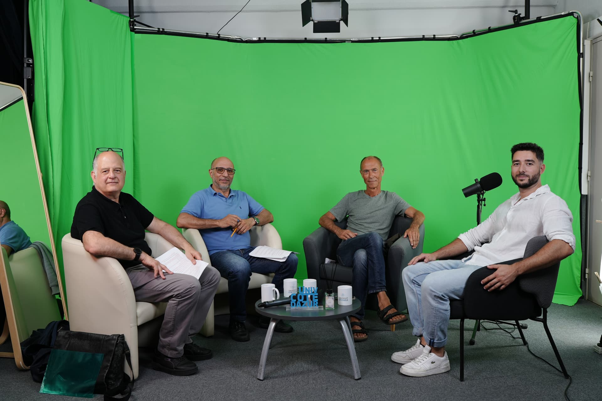Enregistrement du podcast INTERVALLE consacré à l'obésité