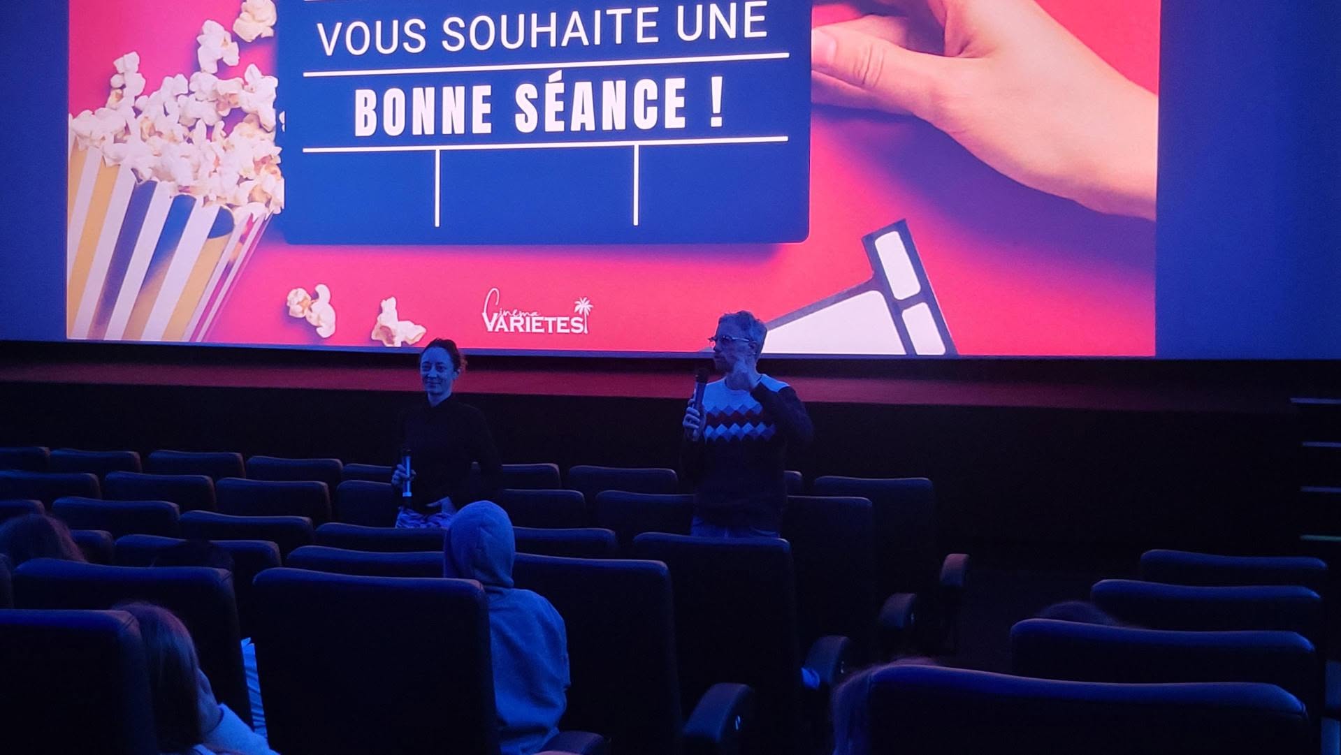 Séance CinéScience avec des classes